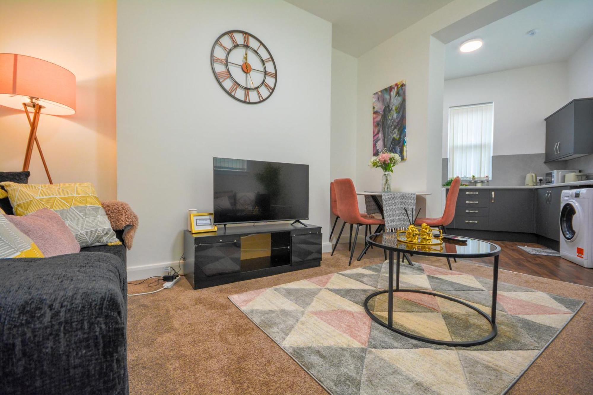 Stylish Suite With Free Parking Manchester Exterior foto