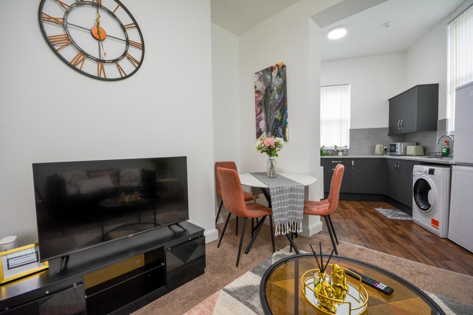 Stylish Suite With Free Parking Manchester Exterior foto